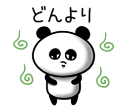 Big eyes panda (Daily life) sticker #8358132