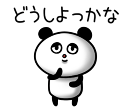 Big eyes panda (Daily life) sticker #8358138
