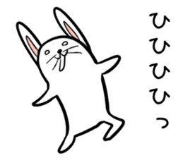Hutoltutyoi rabbit kansaiben Version1 sticker #8358309