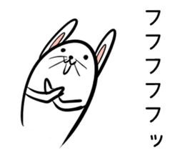 Hutoltutyoi rabbit kansaiben Version1 sticker #8358310