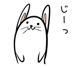 Hutoltutyoi rabbit kansaiben Version1 sticker #8358329