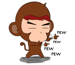Mi BF is monkey king sticker #8358442