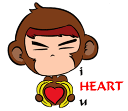 Mi BF is monkey king sticker #8358449