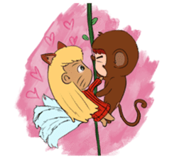Mi BF is monkey king sticker #8358455