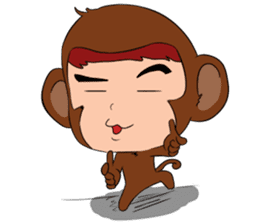 Mi BF is monkey king sticker #8358458