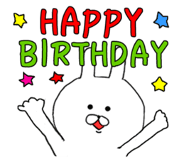 New Year for the Sticker of the rabbit. sticker #8358624