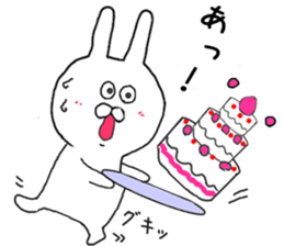 New Year for the Sticker of the rabbit. sticker #8358627