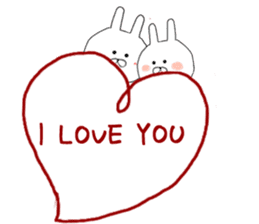 New Year for the Sticker of the rabbit. sticker #8358635