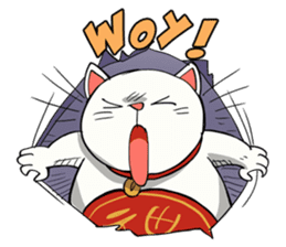 Lay-Lay Cat from re:ON Comics sticker #8358988