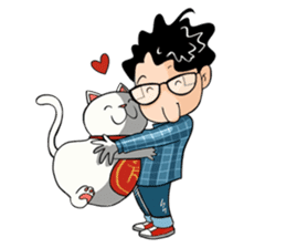 Lay-Lay Cat from re:ON Comics sticker #8359003