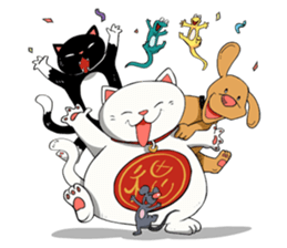 Lay-Lay Cat from re:ON Comics sticker #8359011