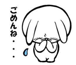 Kitakyushu rabbit sticker #8359240