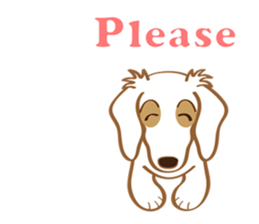 Sticker of white dog Rin sticker #8359663