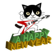 Rock'n'Cat 5 sticker #8359739