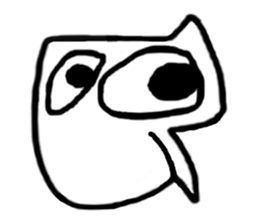 Face (There is no letter)4 sticker #8360109