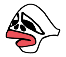 Face (There is no letter)4 sticker #8360126