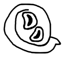 Face (There is no letter)4 sticker #8360132