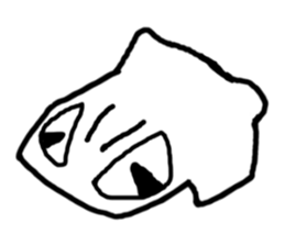 Face (There is no letter)4 sticker #8360134