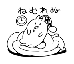 mokyu mokyu rabbit 3 sticker #8360196