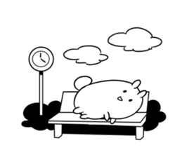 mokyu mokyu rabbit 3 sticker #8360211