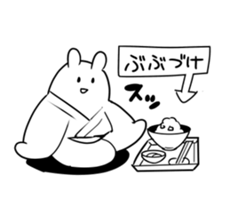 mokyu mokyu rabbit 3 sticker #8360219