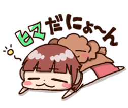 Bride and dog 2 sticker #8360258