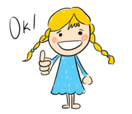 Children Art Style - 2nd Set sticker #8360262