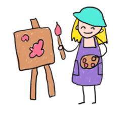 Children Art Style -  2nd Set sticker #8360282
