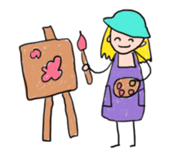 Children Art Style - 2nd Set sticker #8360282