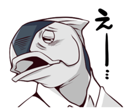 merman&sassy woman 3. sticker #8360346