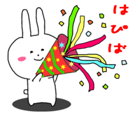 Loose Loose rabbit Sticker sticker #8360747