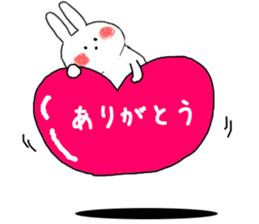 Loose Loose rabbit Sticker sticker #8360757