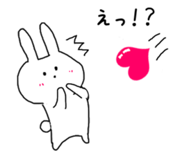 Loose Loose rabbit Sticker sticker #8360759