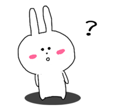 Loose Loose rabbit Sticker sticker #8360764