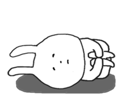 Loose Loose rabbit Sticker sticker #8360765