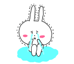 Loose Loose rabbit Sticker sticker #8360766