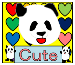 Daily life of a panda sticker #8360940