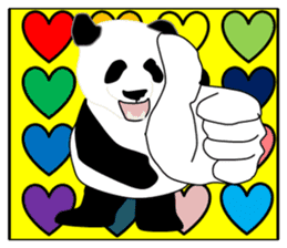 Daily life of a panda sticker #8360941