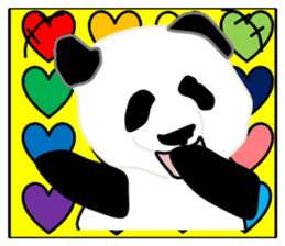 Daily life of a panda sticker #8360942
