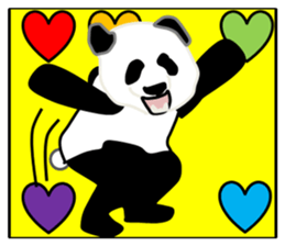 Daily life of a panda sticker #8360943