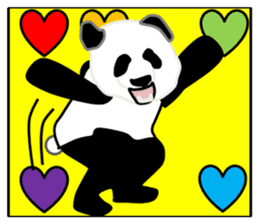 Daily life of a panda sticker #8360943