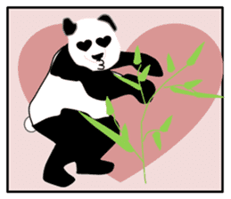 Daily life of a panda sticker #8360945