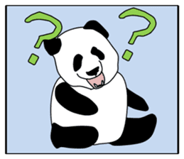 Daily life of a panda sticker #8360950