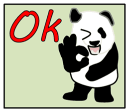 Daily life of a panda sticker #8360953