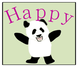 Daily life of a panda sticker #8360954