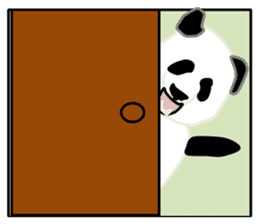 Daily life of a panda sticker #8360955