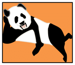 Daily life of a panda sticker #8360956