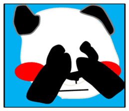 Daily life of a panda sticker #8360962