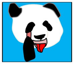 Daily life of a panda sticker #8360963