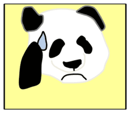 Daily life of a panda sticker #8360964